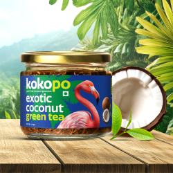 Exotic Coconut Green Tea