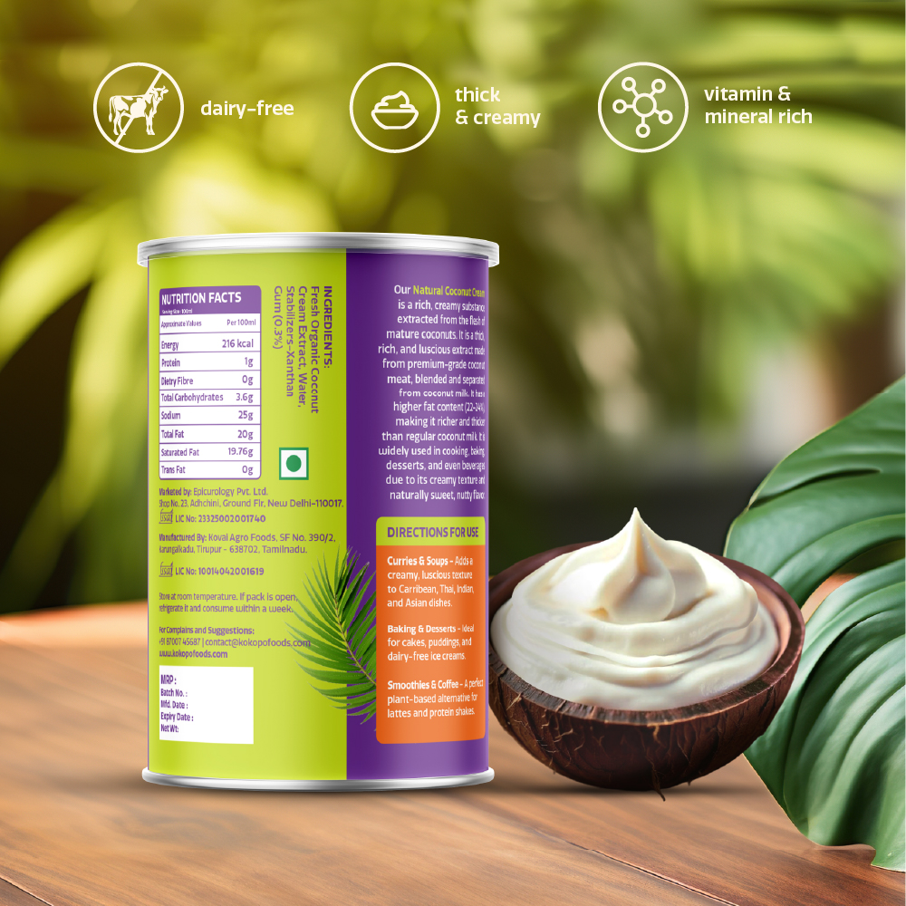 Natural Coconut Cream - Image 2