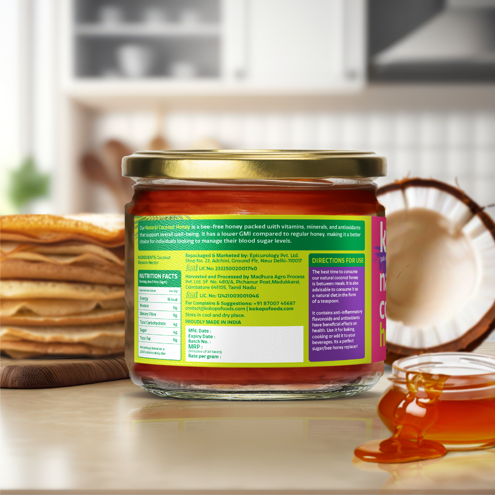 Natural Coconut Honey - Image 2