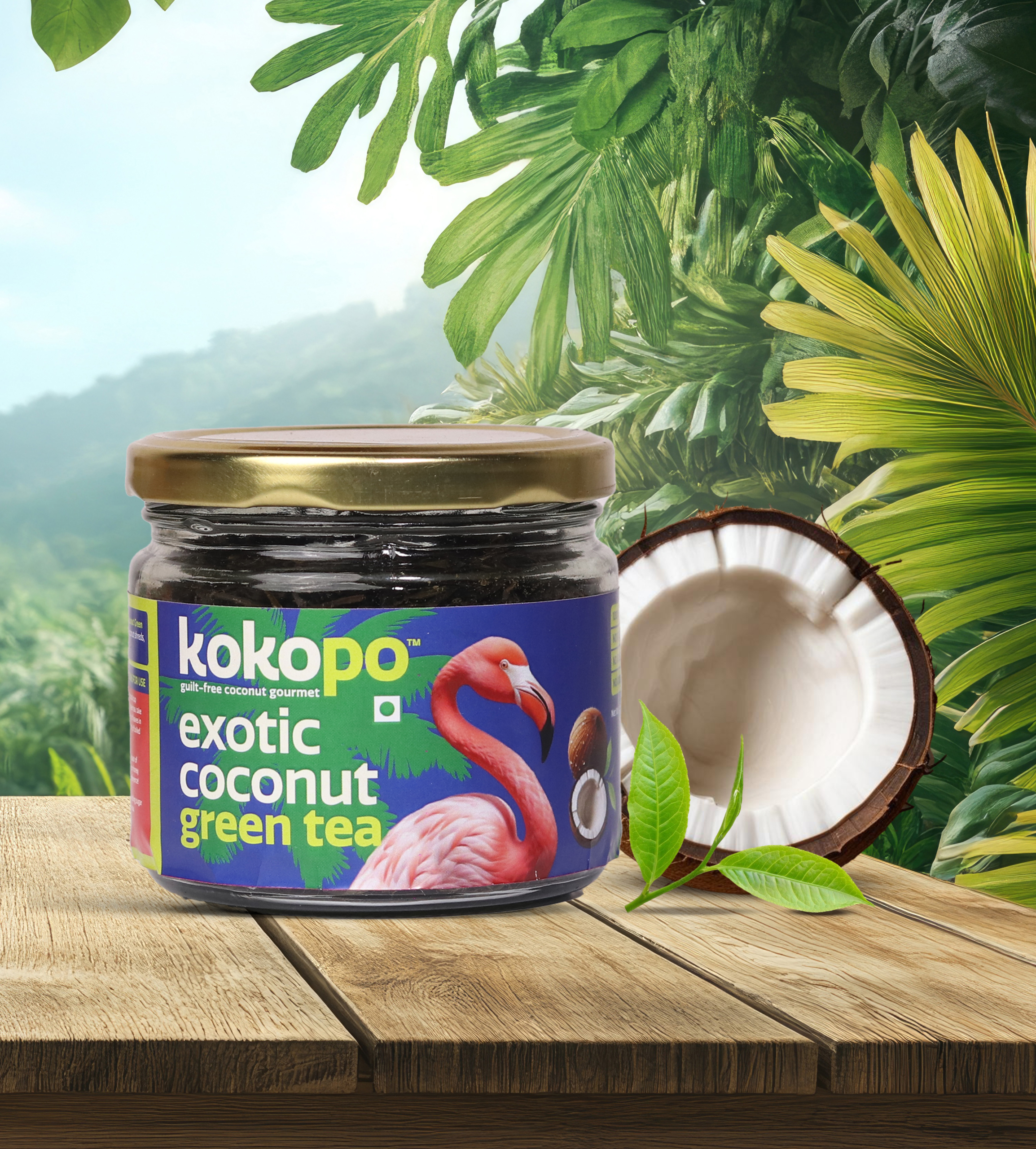 Exotic Coconut Green Tea